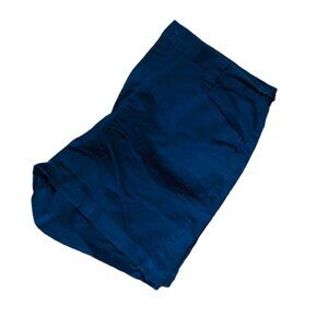 Vintage Lee High Waist Navy Blue Shorts Size 14
